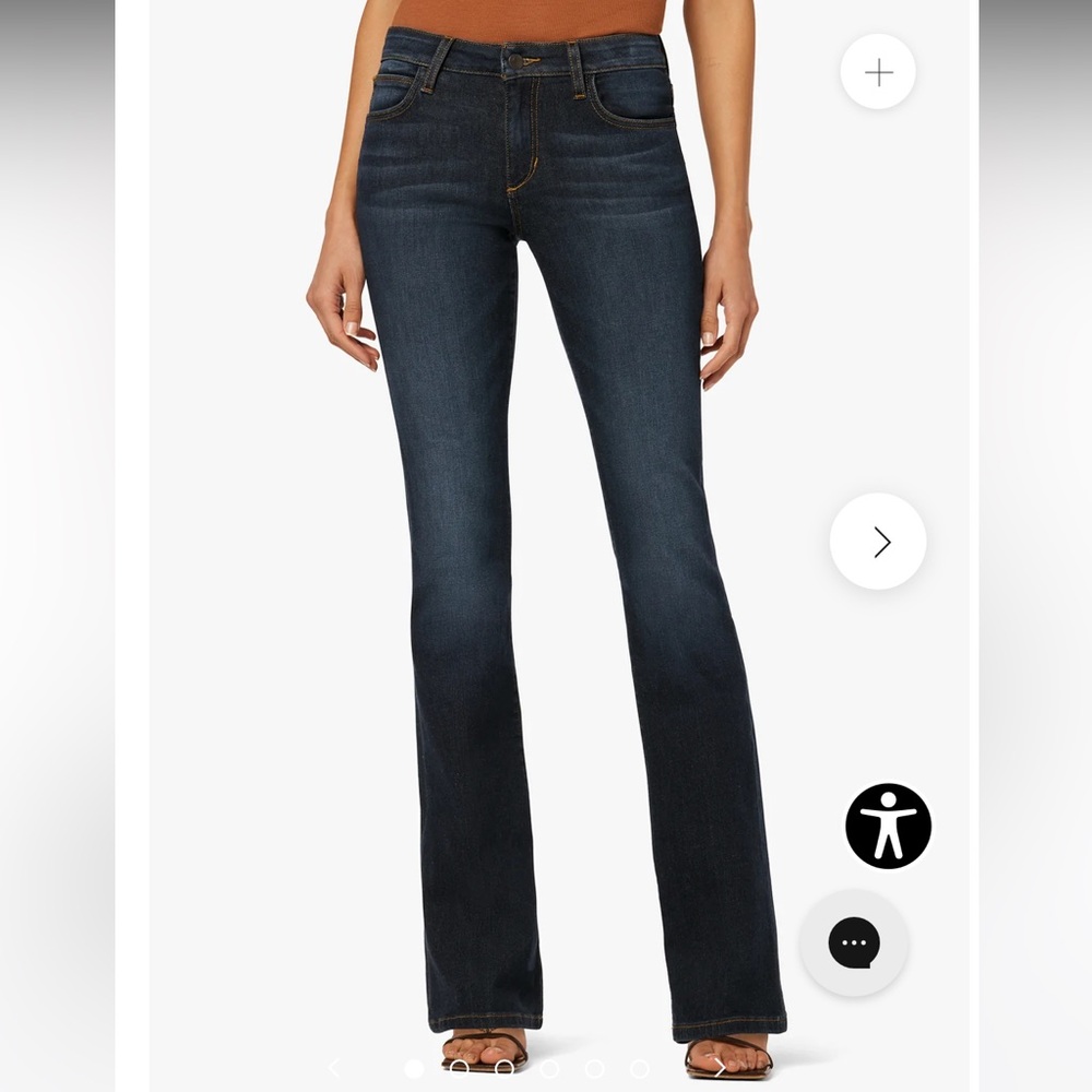 Joes Jeans NWT The Honey Curvy Dark Blue Women's Boot Cut Jeans size 32